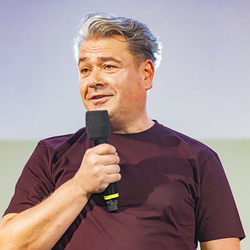 Podiumsworte durch Friedrich Mayer