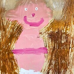 Kinder des Pfarrkindergartens Deutschfeistritz haben gespachtelt, gedruckt und uns Bilder vom Kind in Windeln auf Heu und auf Stroh geschenkt.