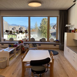 Raumgestaltung des Kindergarten Hausmannstättens der Marktgemeindes 