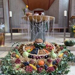 Erntedankfest in der Kirche