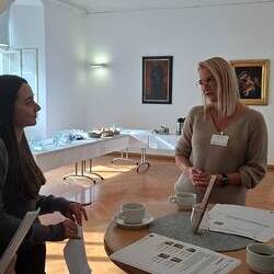 Austausch der Teilnehmer*innen und den Mitarbeiter*innen der Geschäftsstelle