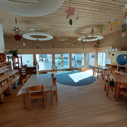 Raumgestaltung des Kindergarten Hausmannstättens der Marktgemeindes 