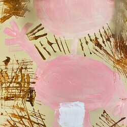 Kinder des Pfarrkindergartens Deutschfeistritz haben gespachtelt, gedruckt und uns Bilder vom Kind in Windeln auf Heu und auf Stroh geschenkt.