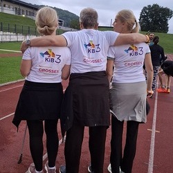 Die stolzen Teilnehmer*innen des 13. Social Business Night Run + Walk