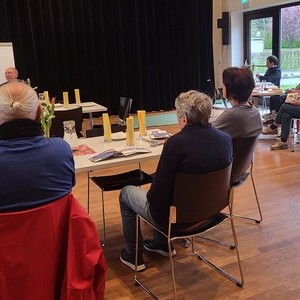 beim Begegnungsnachmittag der Senioren