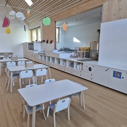 Raumgestaltung des Kindergarten Hausmannstättens der Marktgemeindes 