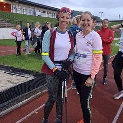 Die stolzen Teilnehmer*innen des 13. Social Business Night Run + Walk