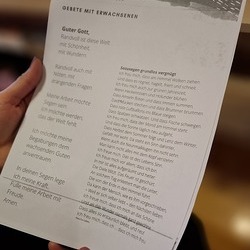 Gebete mit Erwachsenen - Guter Gott