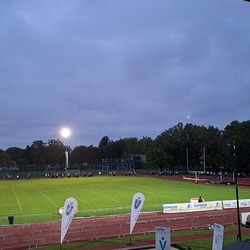 Die ersten Teilnehmer*innen des 13. Social Business Night Run + Walk setzen sich in Bewegung