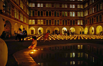 Stimmungsvoller Abschied der Langen NAcht der Kirchen 2026 im Grazer Priesterseminar.