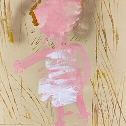 Kinder des Pfarrkindergartens Deutschfeistritz haben gespachtelt, gedruckt und uns Bilder vom Kind in Windeln auf Heu und auf Stroh geschenkt.