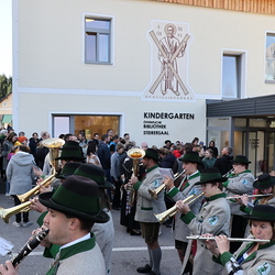 Die Kapelle sorgte noch für eine musikalische Abrundung