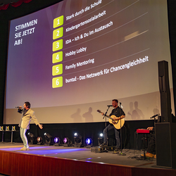 Für musikalische Unterhaltung sorgte Julian le Play